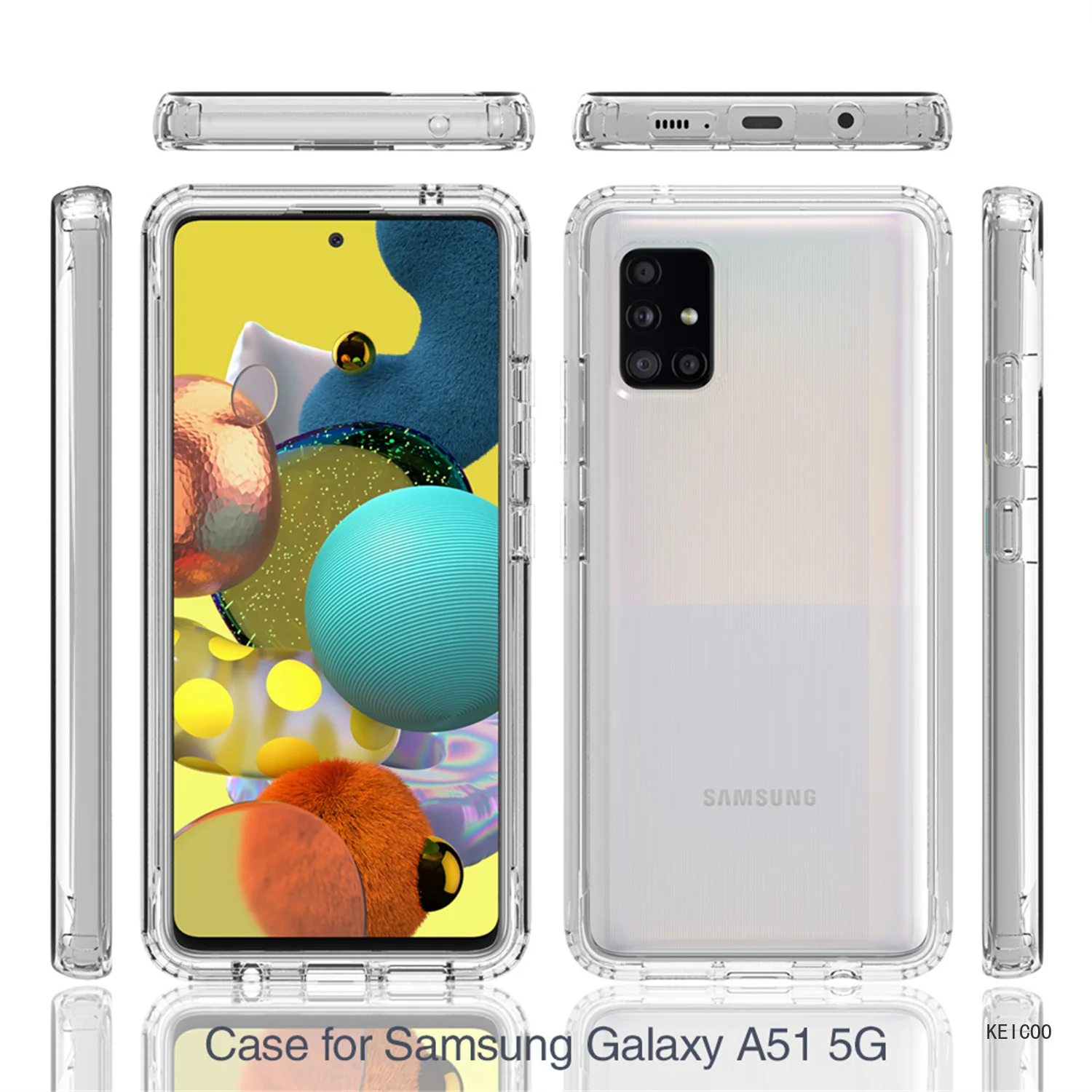 Тонкий армированный чехол для Samsung Galaxy A21S A31 A51 A71 A50 A50S A30S A20 A30 A 21S 31 51 71 50 30S 4G 5G SM A217F