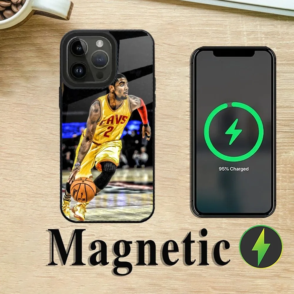 K-Kyrie L-Irving чехол для телефона iPhone 15 14 13 12 11 Plus Pro Max Mini Magsafe Магнитная Беспроводная