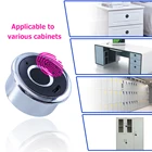 Интеллектуальный замок с выдвижным ящиком и сканером отпечатков пальцев, электронный шкаф для хранения файлов, биометрический замок с защитой от кражи, замок для защиты конфиденциальности