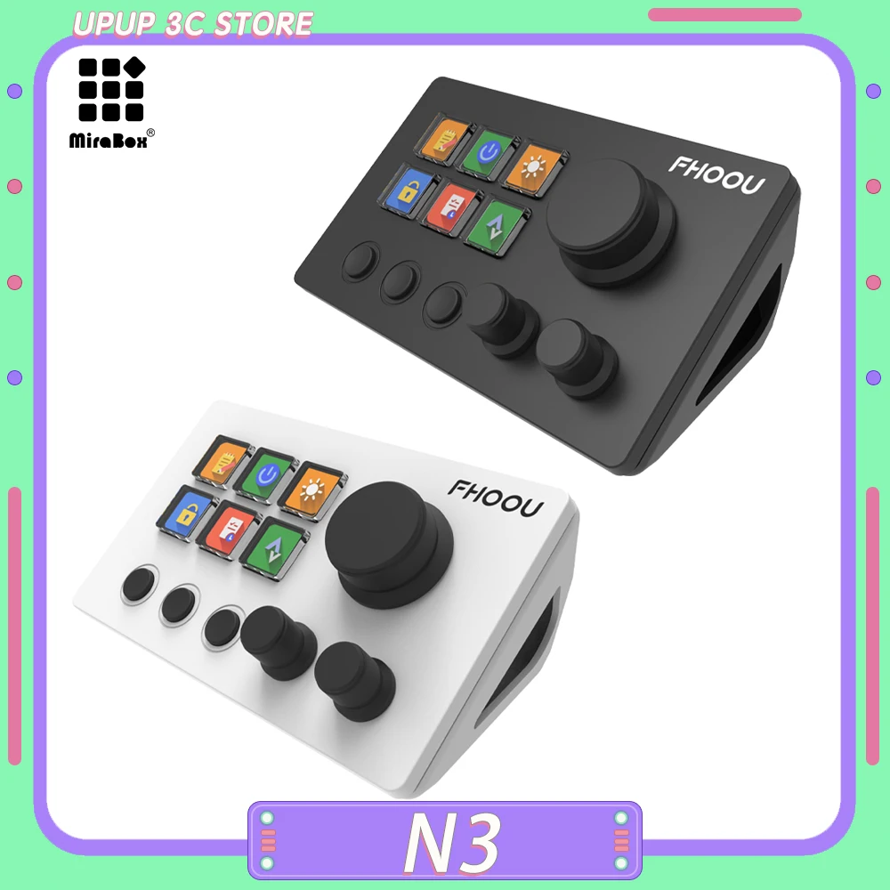 Mirabox N3 StreamDeck глобальная версия Stream Deck ЖК-дисплей контроллер для создания живого