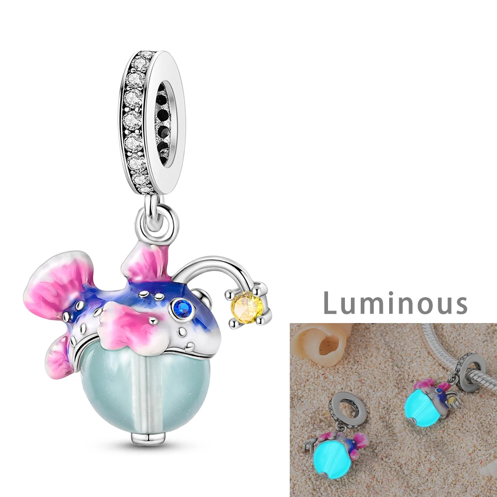 Серебряные Очаровательные Бусины Для Браслетов Слон Гитара Йога Спортивный