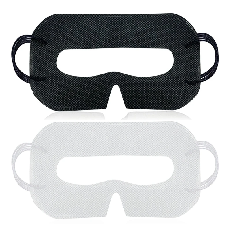 

100 шт. универсальная маска для глаз, накладки для глаз виртуальной реальности, одноразовые накладки, совместимые с Oculus Quest 2, гарнитура для ра...