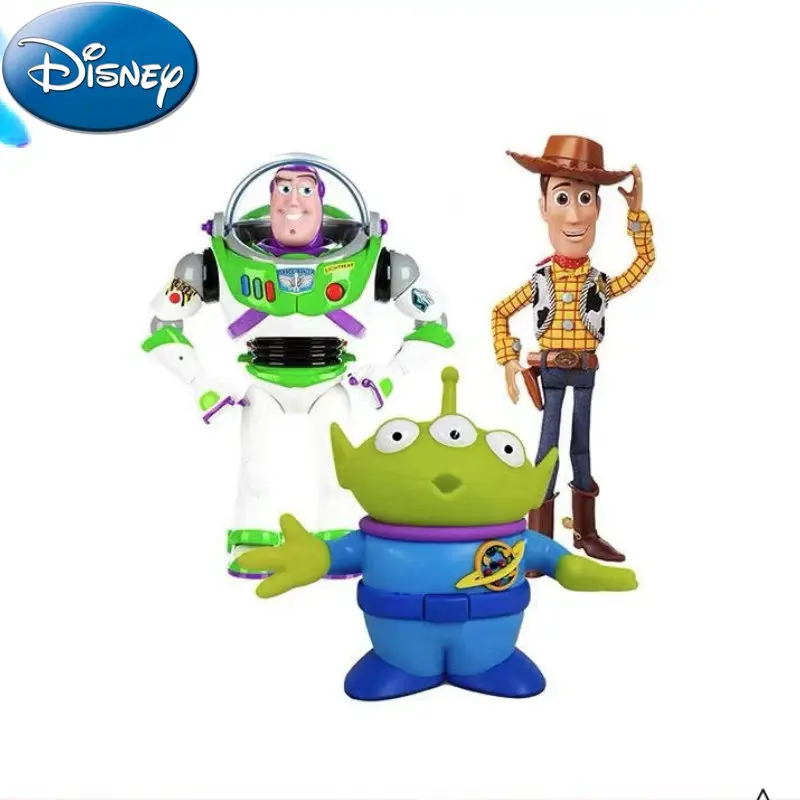 

Disney Animation Toy Story Bus Light Year Three Eyed Boy Puppet Action Doll Children's Gift