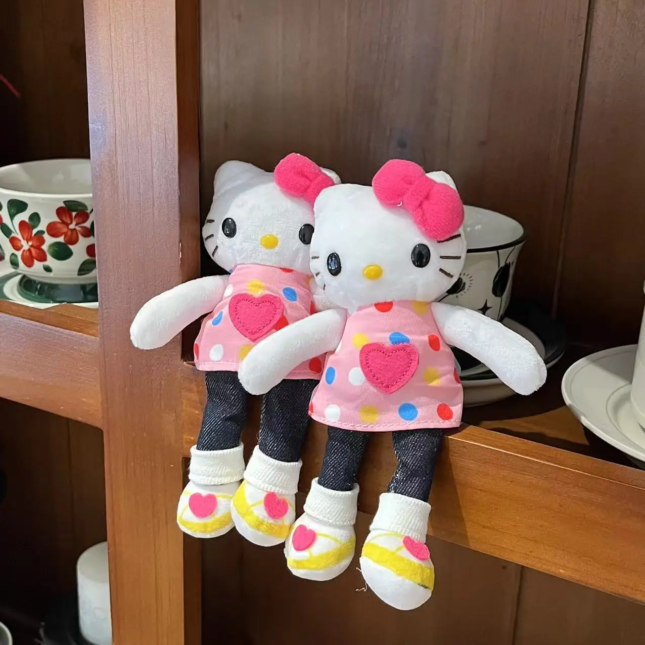 Женская милая плюшевая кукла брелок с длинными лапами пушистая игрушка