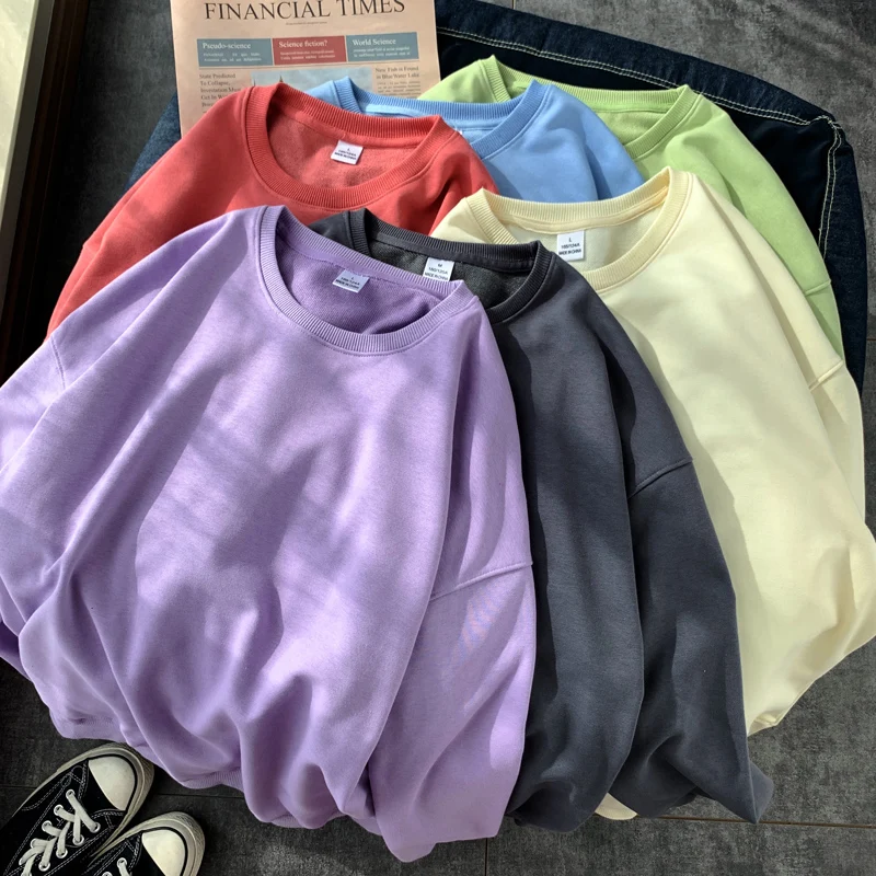 Разборчивые 2023 Осенние большие свитшоты женские свободные подростковые модные