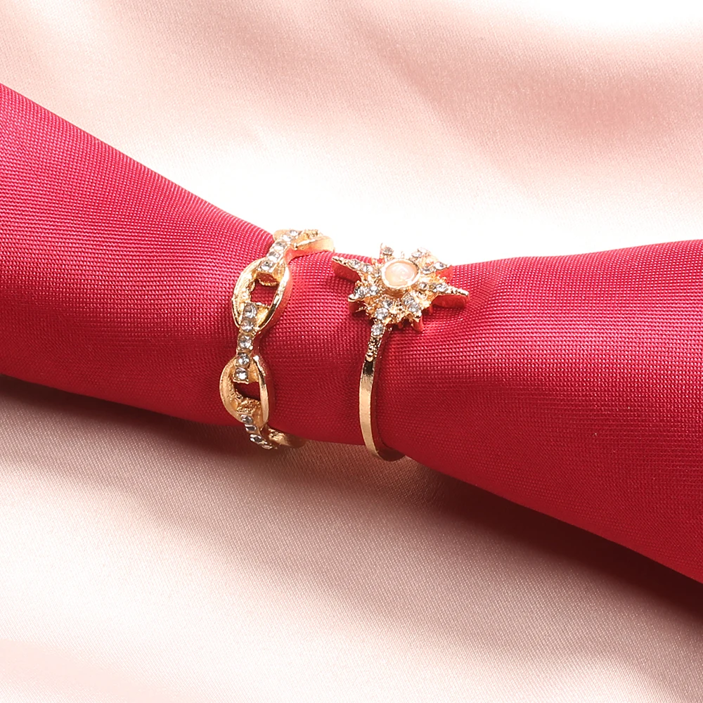 Кольцо женское в стиле ретро 12 шт./компл. |