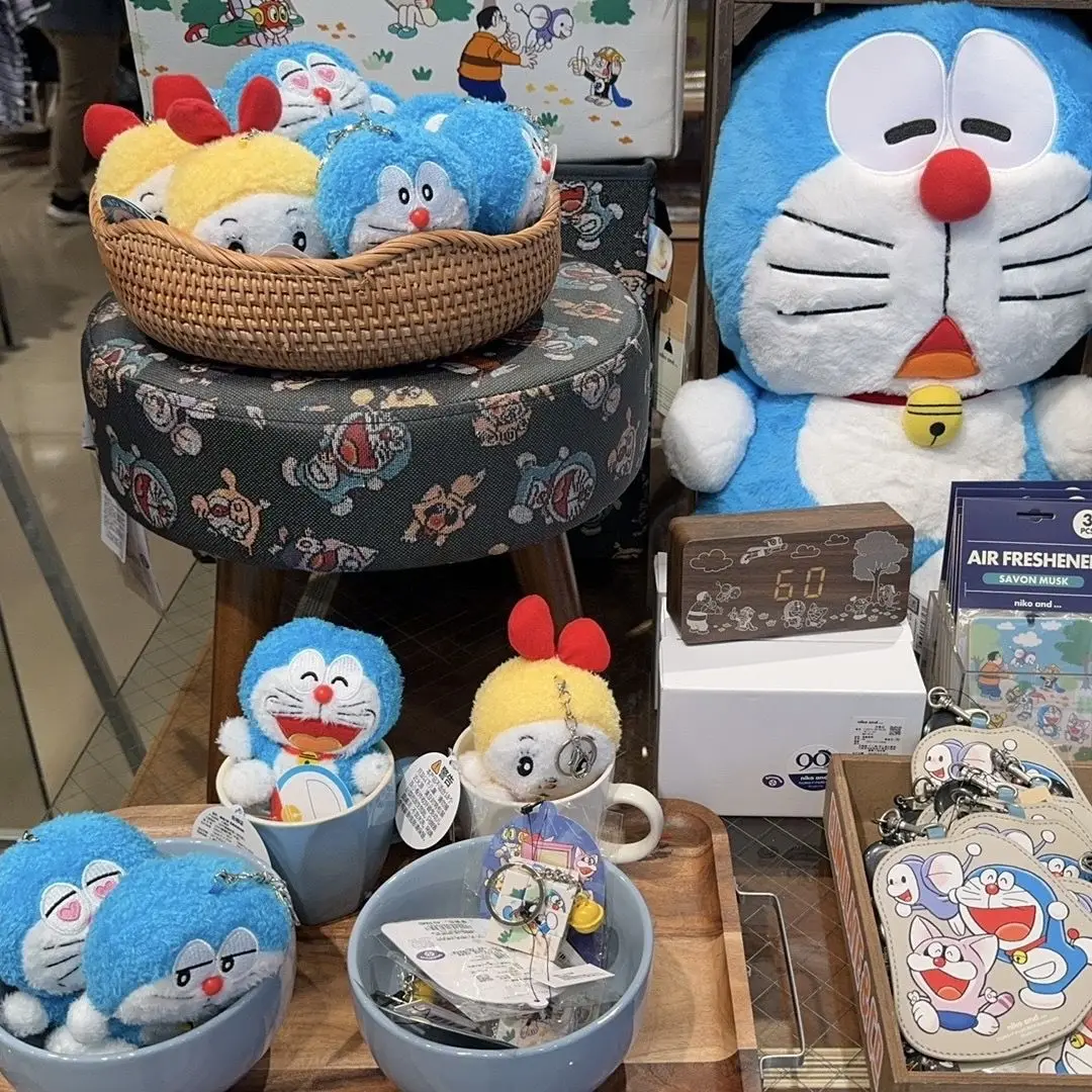 НОВЫЙ 10 см Doraemon Dorami популярный аниме Kawaii мини плюшевый брелок рюкзак кулон друзья