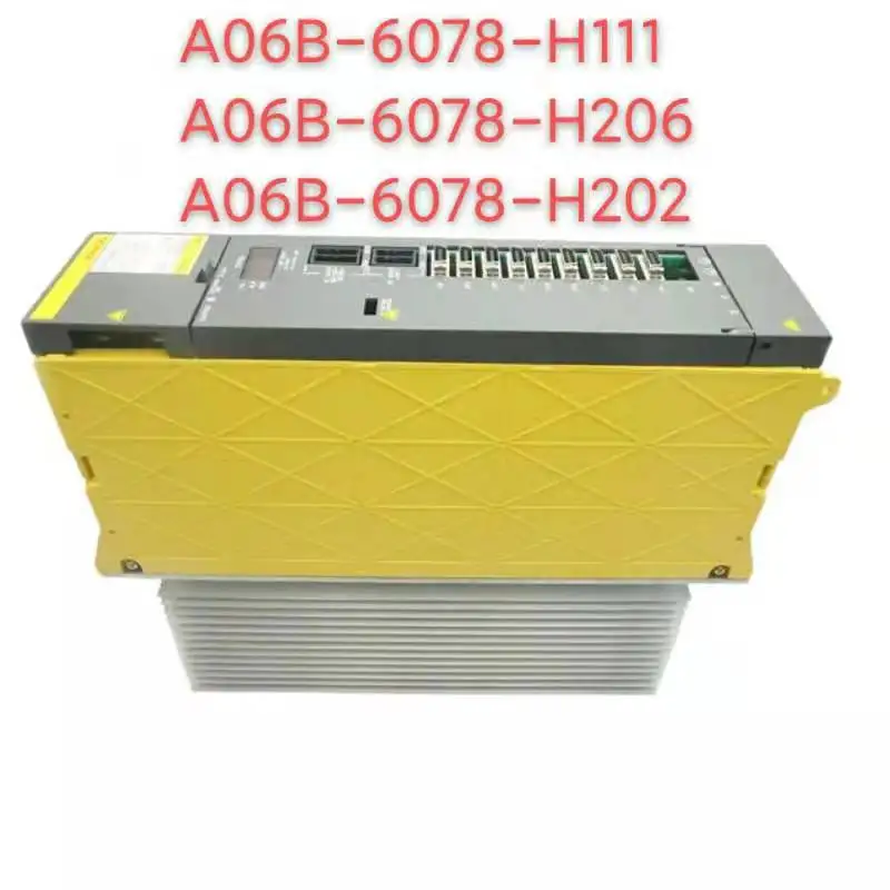 

Fanuc spindle amplifier module A06B-6078-H111 A06B-6078-H206 A06B-6078-H202 Servo Drive for CNC System Machine