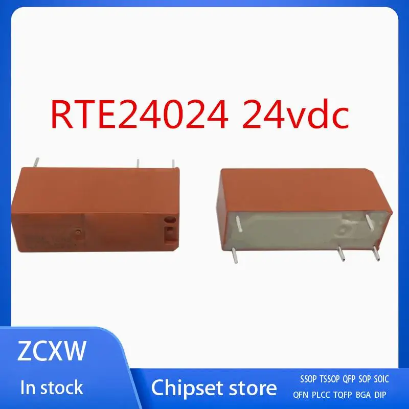 Новинка 5 шт./лот реле RTE24024 24 В постоянного тока RTE24012 В постоянного тока стандартная строка 8a 12 В 24 в 8 контактов