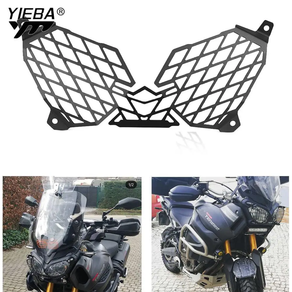 Fit For Yamaha Super Tenere XT1200Z XTZ1200 2010-2021 Motorcycle Headlight Grille Guard Protector Cover Supertenere1200 XTZ 1200