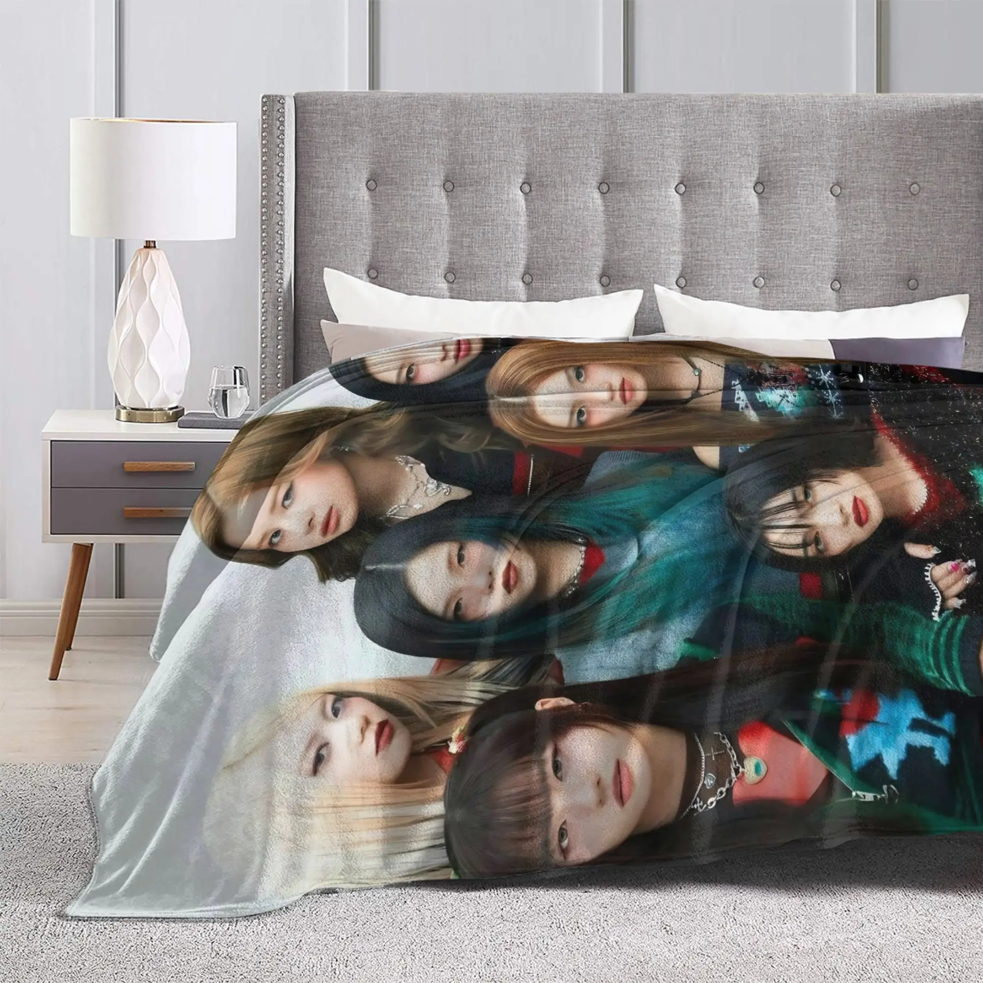 Плед Xtraordinary Girls Merch из легкого тонкого велюра, уютное плюшевое тонкое одеяло. (art.: 3920dcc45b01d) - 3920dcc45b01d