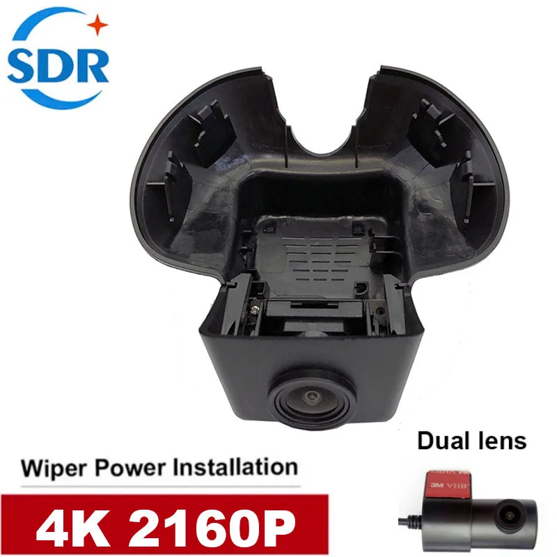 4K 2160P Автомобильный видеорегистратор, видеорегистратор для Volvo V40 2015 2016 2017 2018 2019 управление через мобильное приложение