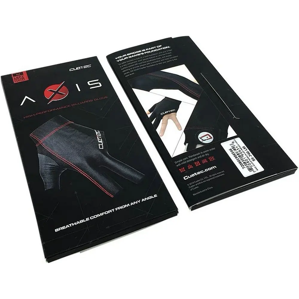 

CUETEC AXIS Champion Billiards Breathable Comfortable Glove Left/Right Bridge Hand Size M/L