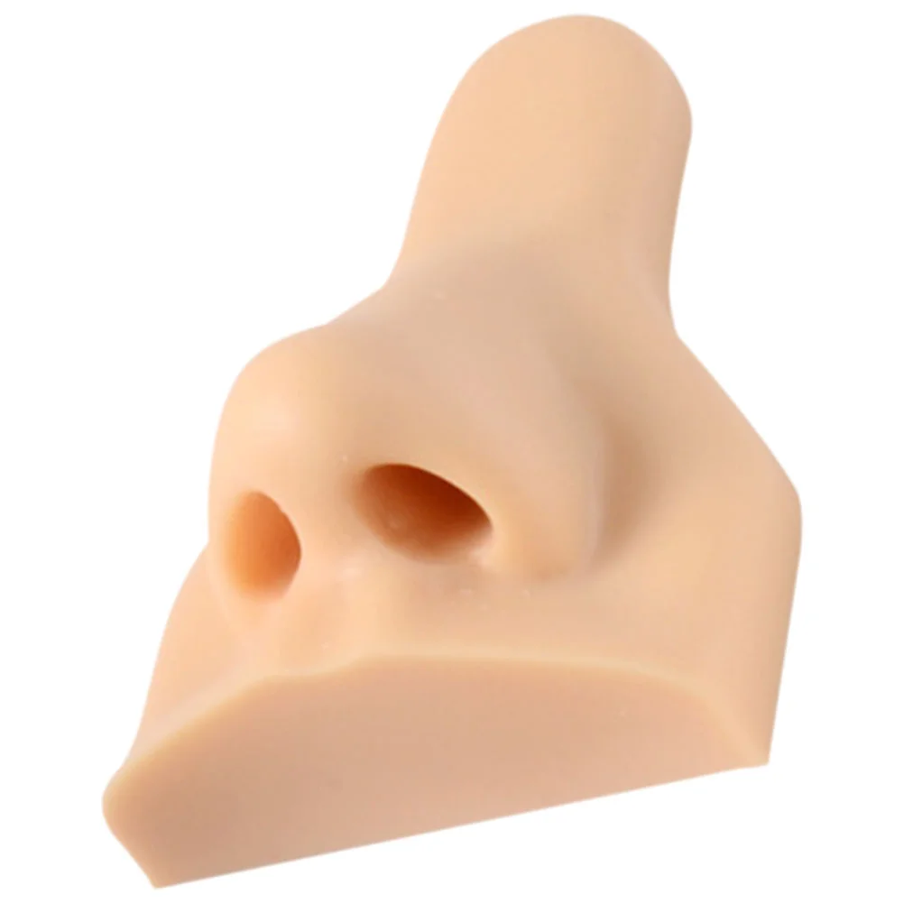 

Silicone Prosthetic Nose Human Body Model Face Display Silica Gel Flexible Part Training Practice