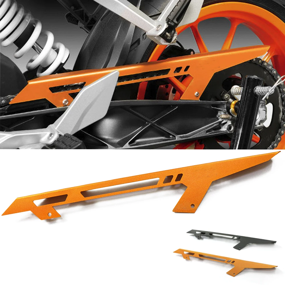 

For Duke 125 200 390 Motorcycle Accessories Aluminum Chain Guard Cover Protector For Duke125 Duke200 Duke390 2011-2023 2022