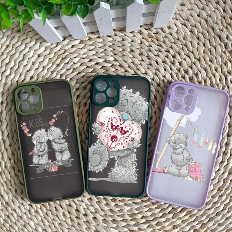 

Tatty Teddy Phone Case For IPhone 14 13 12 11 Mini Pro Max XS X Max XR 8 7 Plus SE 2022 Skin Color Phone Cover