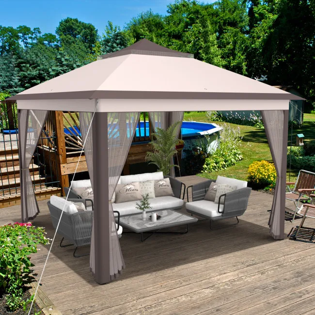 Shelter Carry Bag Mesh Outdoor Garden Patio Tent Awning