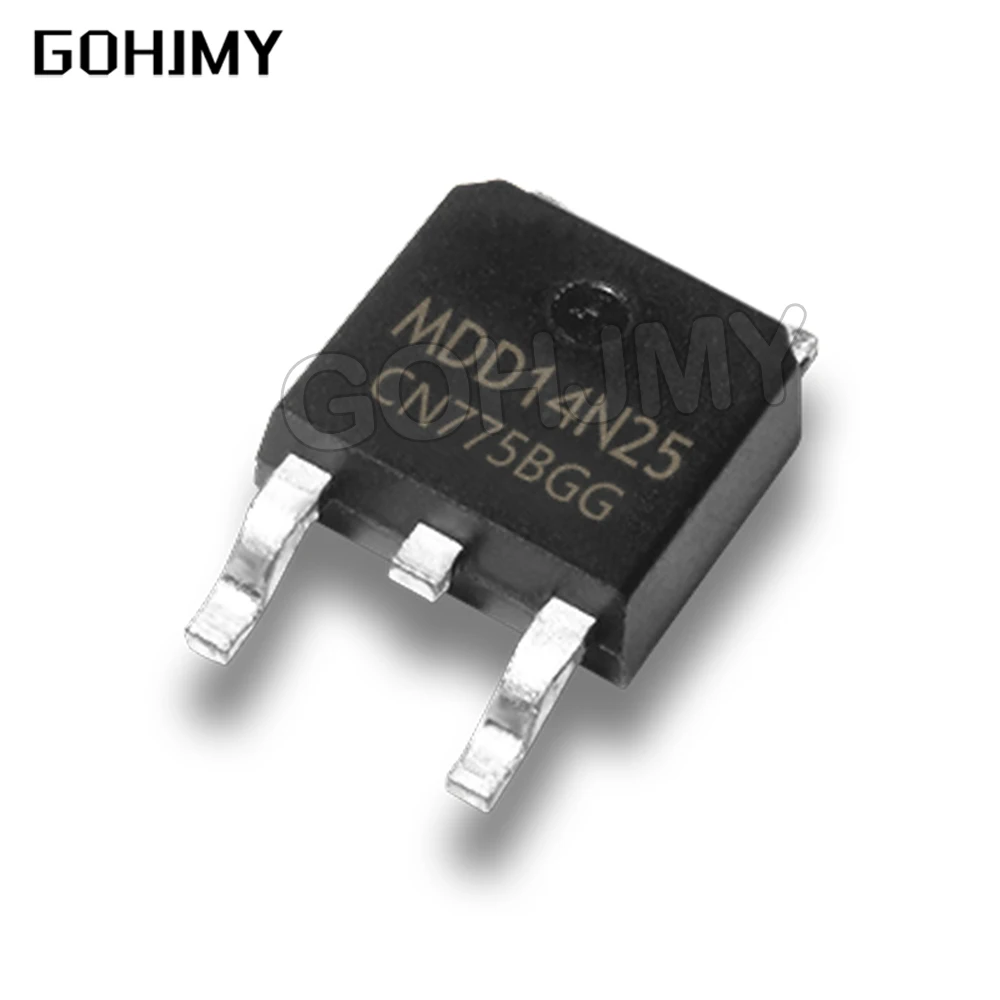 

10 шт. MDD14N25 MDD1752 TO252 MDD1903 MDD3752 MDD5N40 14N25 1752 5N40 TO-252