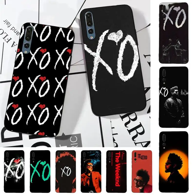 

FHNBLJ The Weeknd XO Phone Case for Huawei P30 40 20 10 8 9 lite pro plus Psmart2019
