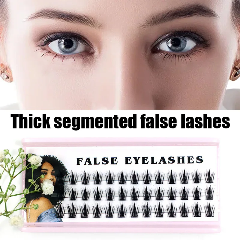 

3D Volume Fans Individual Eyelash Manga Eyelash Grafting Segmented Lash Extension DIY New Single Cluster Eye Makeup Tools