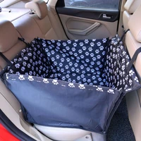 car pet car mat anti dirty mat rear seat single travel mat foldable pet car mat bag size 50 60 35