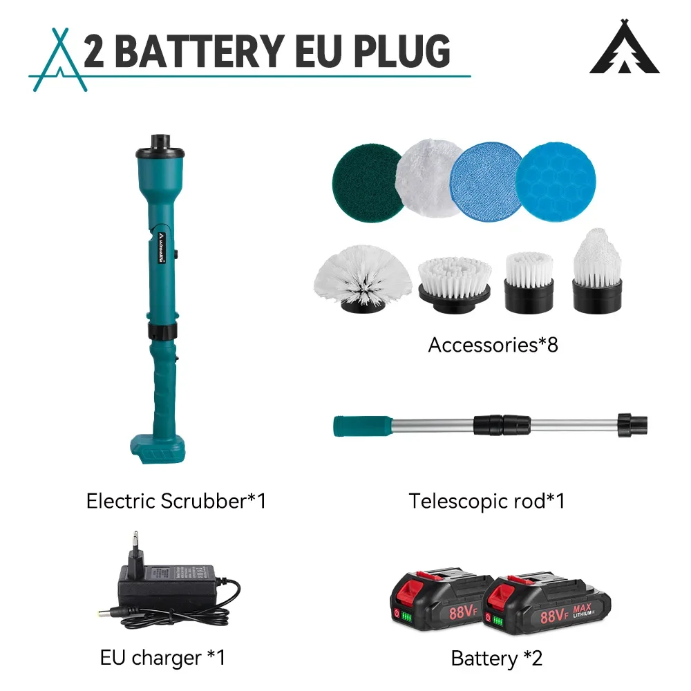 

Беспроводной электрический скруббер ONEGREEN 2400 об/мин для Makita 18 В