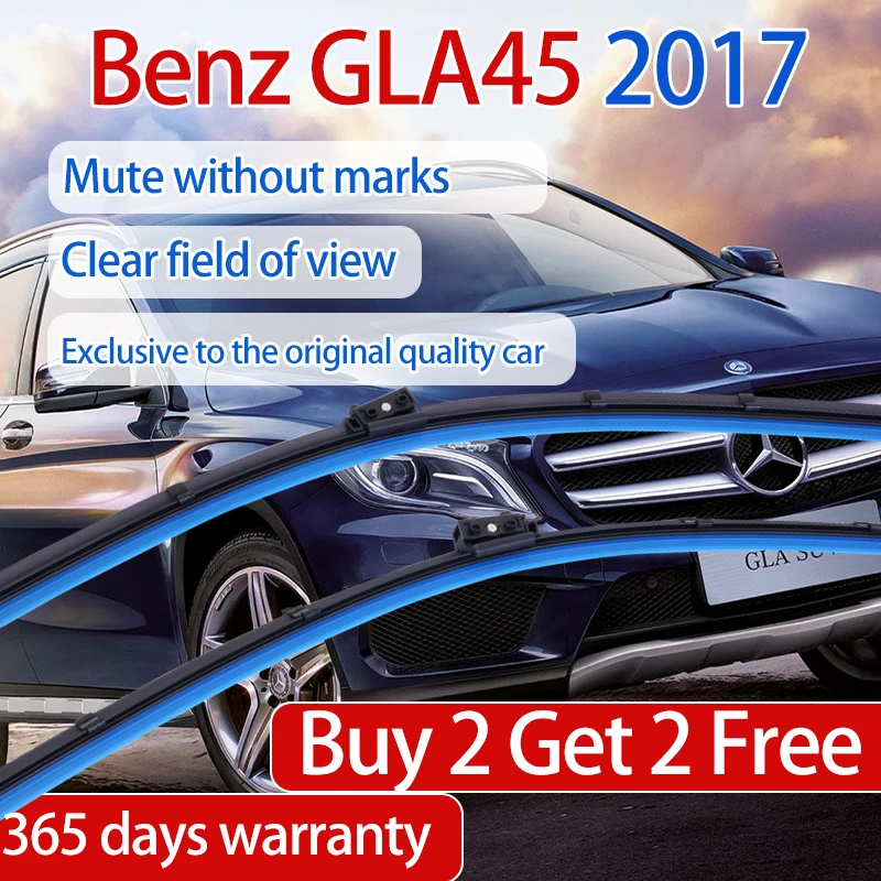 

ShangKeWen Car Boneless Windshield Wipers Blade For Benz AMG GLA45 Universal Frameless Rubber Wipers Mercedes-Benz Accessorie