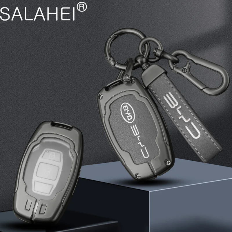 

Car Key Case Cover 3 Buttons Remote Protective Shell For BYD F3 S6 S7 l3 F0 G3 Song MAX G6 Yuan Su Rui Auto Keychain Accessories