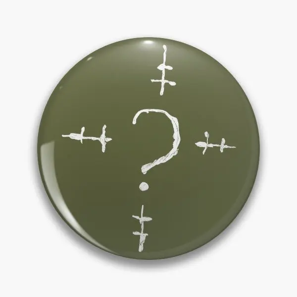 Символ ридделя мягкая булавка на пуговицах металлическая шляпа воротник милая