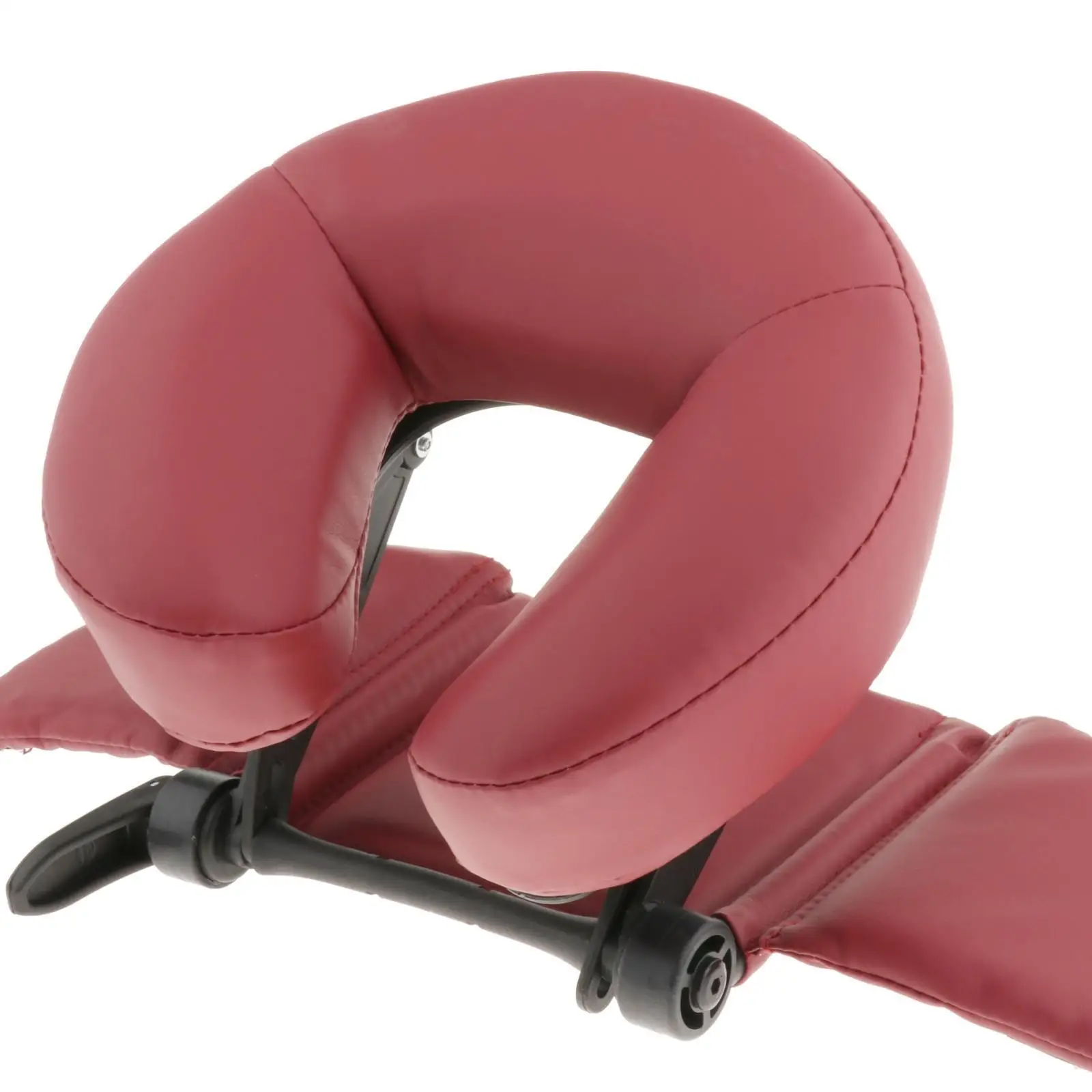 

Flexible Massage Table Face Cradle Headrest Pillow Hanging Arm Rest Red