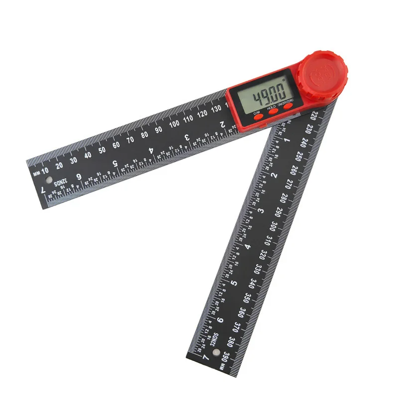 0-200mm/30mm Electronic Digital Protractor Gauge Angle Ruler Goniometer  Measurement Tool Instrument Goniometry Finder Meter
