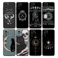 fool tarot card meanings cat phone case for redmi 10 9 9a 9c 9i k20 k30 k40 plus note 10 11 pro soft silicone