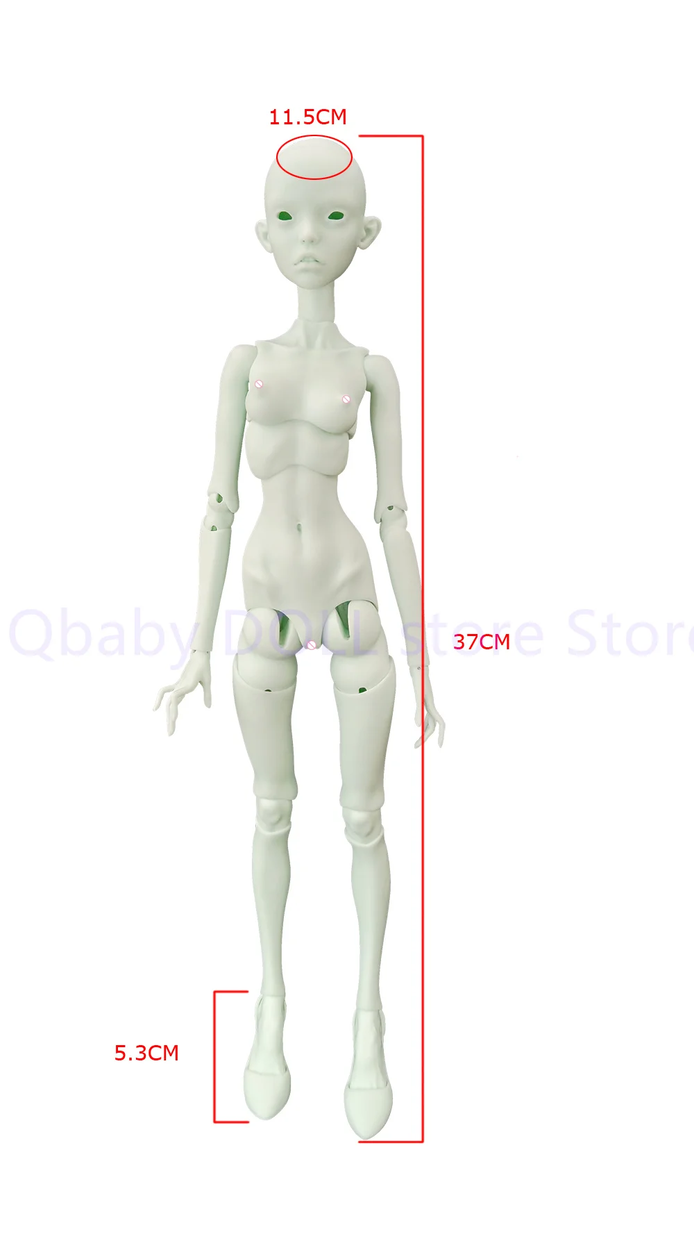 Шарнирная кукла 1/4-куриса полимерная художественная модель Высококачественная