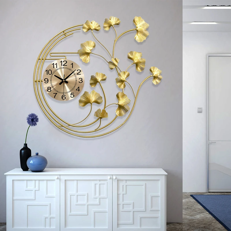 

Large Mechanism Wall Clock Modern Design Nordic Decor Unusual Wall Clock Kitchen Live Room Furnitur Reloj De Pared Room Decor