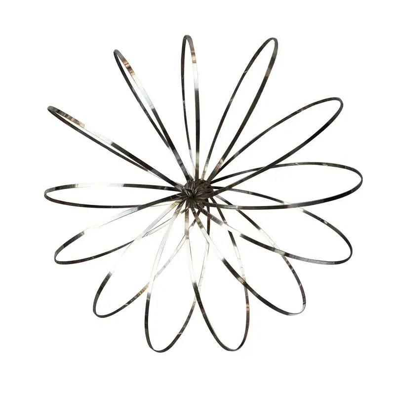 

Magic Rings Toy Arm Spinner Rings Kinetic Science Educational Spring Ring Multi-Sensory Interactive Cool Dance Prop