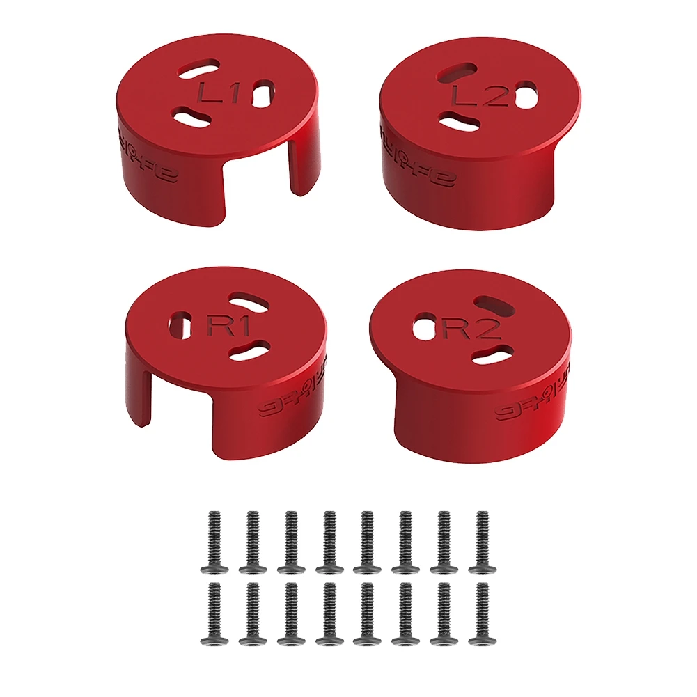 

Motor Cover Cap for Avata Fpv Cover Against Paddles Engine Protector Heat Dissipation Drone Accessories-Red
