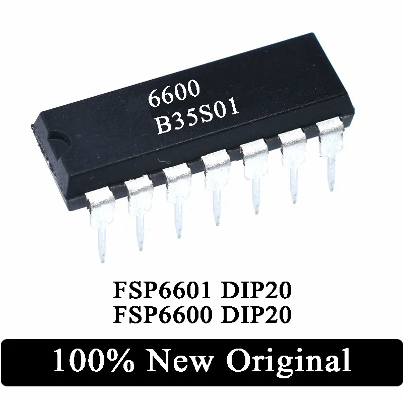 

1-5Pcs 100% New FSP6601 DIP 6601 FSP6600 6600 DIP20 IC Chip In Stock