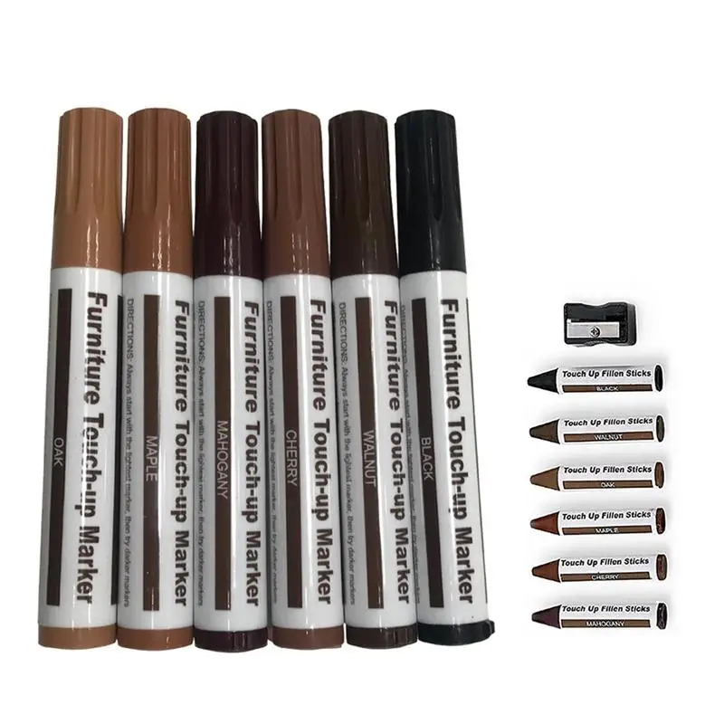 

Восковые палочки для ремонта мебели и пола