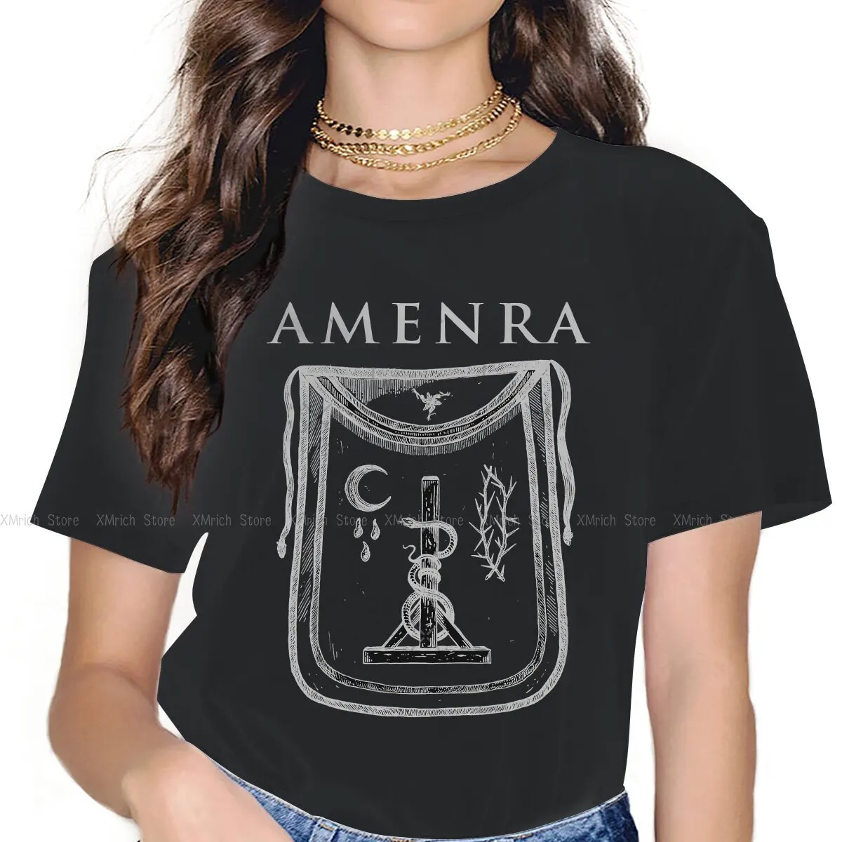 

Women Amenra Anniversary T Shirt Doom Doomguy UAC Slayer Hayden Pierce FPS Clothes Amazing O Neck Tee Shirt Gift Idea T-Shirts