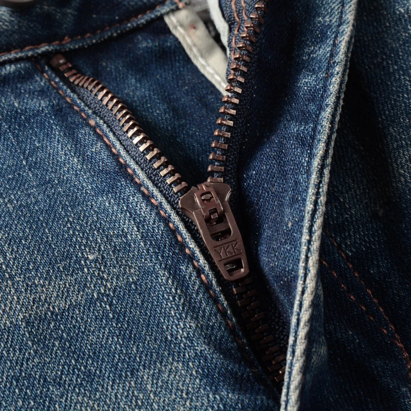 Fashion Designer Men Jeans High Quality Retro Blue Elastic Slim Fit Ripped Jeans Men Trousers Vintage Casual Denim Pants Hombre