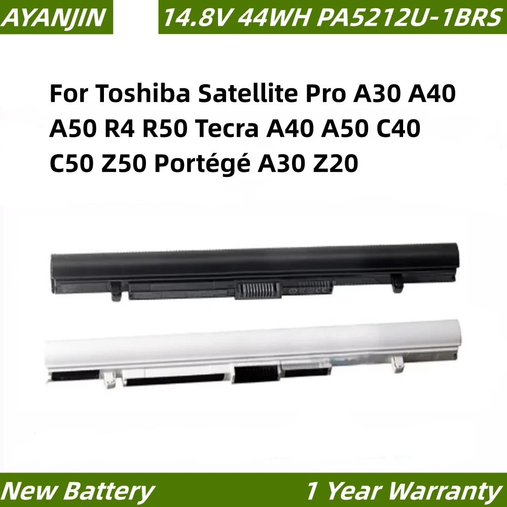 PA5212U PA5212U-1BRS 14 8 В 44WH Аккумулятор для Toshiba Satellite Pro A30 A40 A50 R4 R50 Tecra C40 C50 Z50