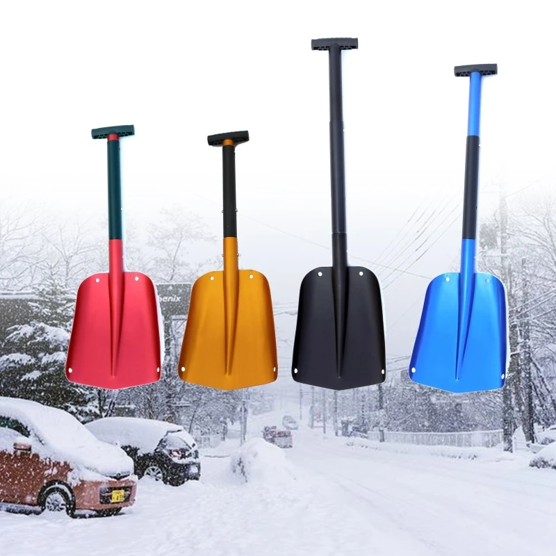 

Выдвижная уличная Лопата для льда, инструменты для уборки, летняя пляжная Лопата для кемпинга, экстренная Снежная Лопата