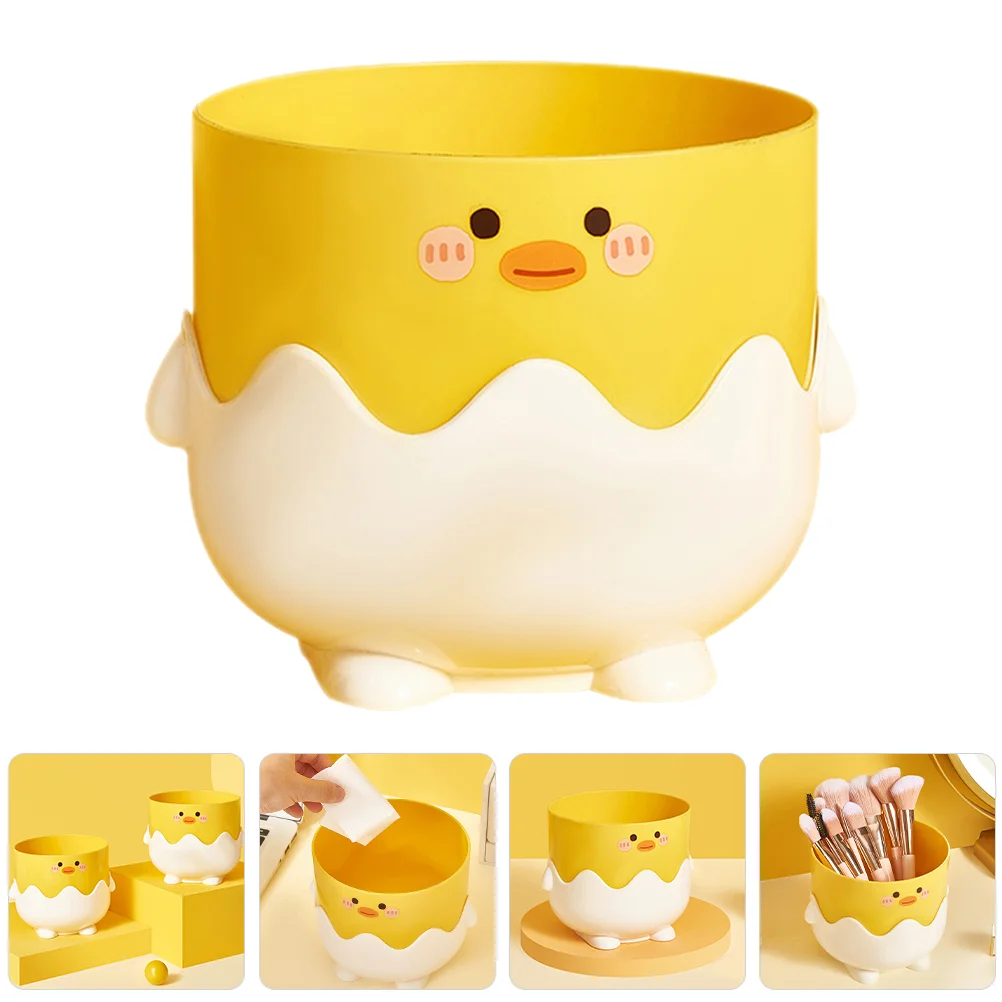 

Makeup Brush Pen Organizer For Home Desk Duck Holder Mini Plastic Office