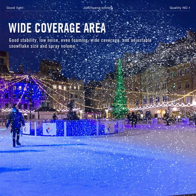 2000 Вт 3000 3500 Машина для производства снега с подвижной головкой Dmx изготовления