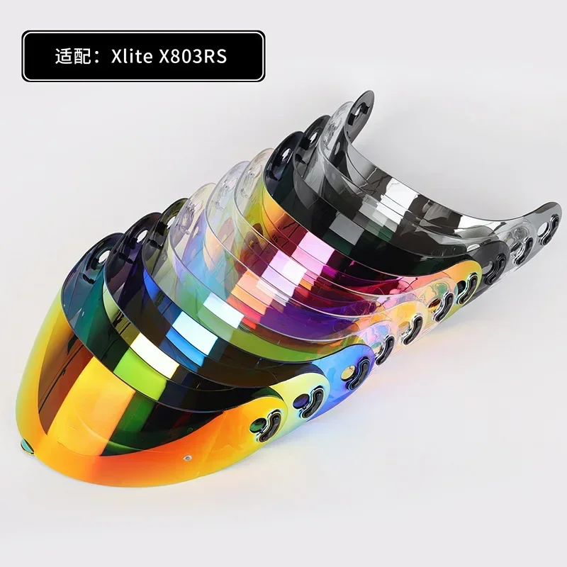 Линза для мотоциклетного шлема с линзой X-803 RSREVO из красного золота которая может