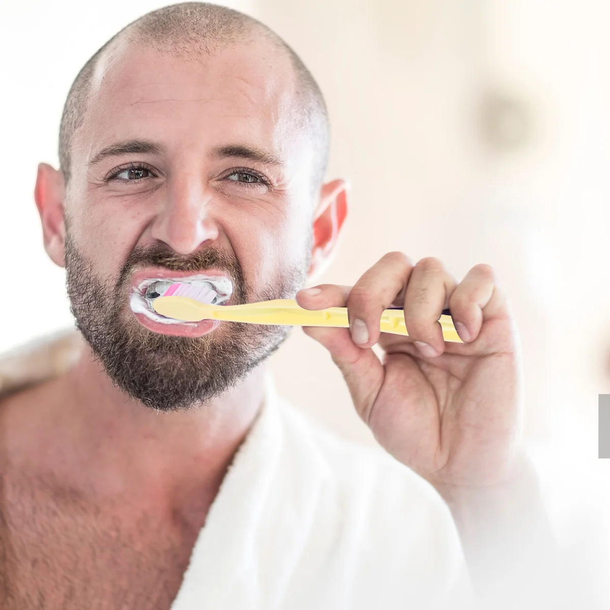 

100 Pcs Disposable Travel Super Soft Toothbrushes To Go Disposable Portable