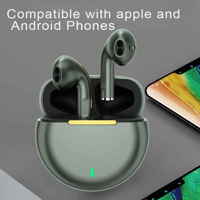 HD Comfortable Tws Wireless Earphones Bluetooth Earbuds Light Portable Bass Stereos Noise Reduction Headsets For iPhone Xiaomi enlarge
