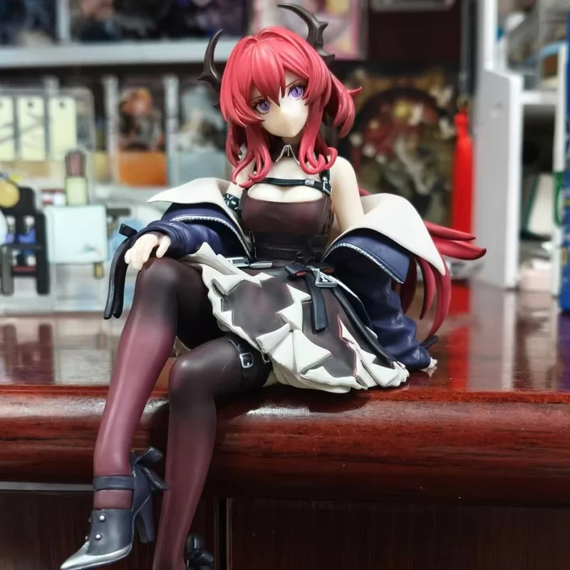 Фото Официальная фигурка Furyu Arknights Surtr: Noodle Stopper Energy Connection Ver. Коллекционная аниме-фигурка для декора рабочего стола, 15 см. №3