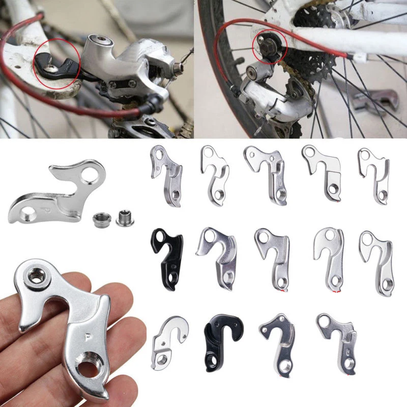 

Universal MTB Roads Bicycle Bike Alloy Rear Derailleur Hanger Racing Cycling Mountain Frame Gear Tails Hook Accessories