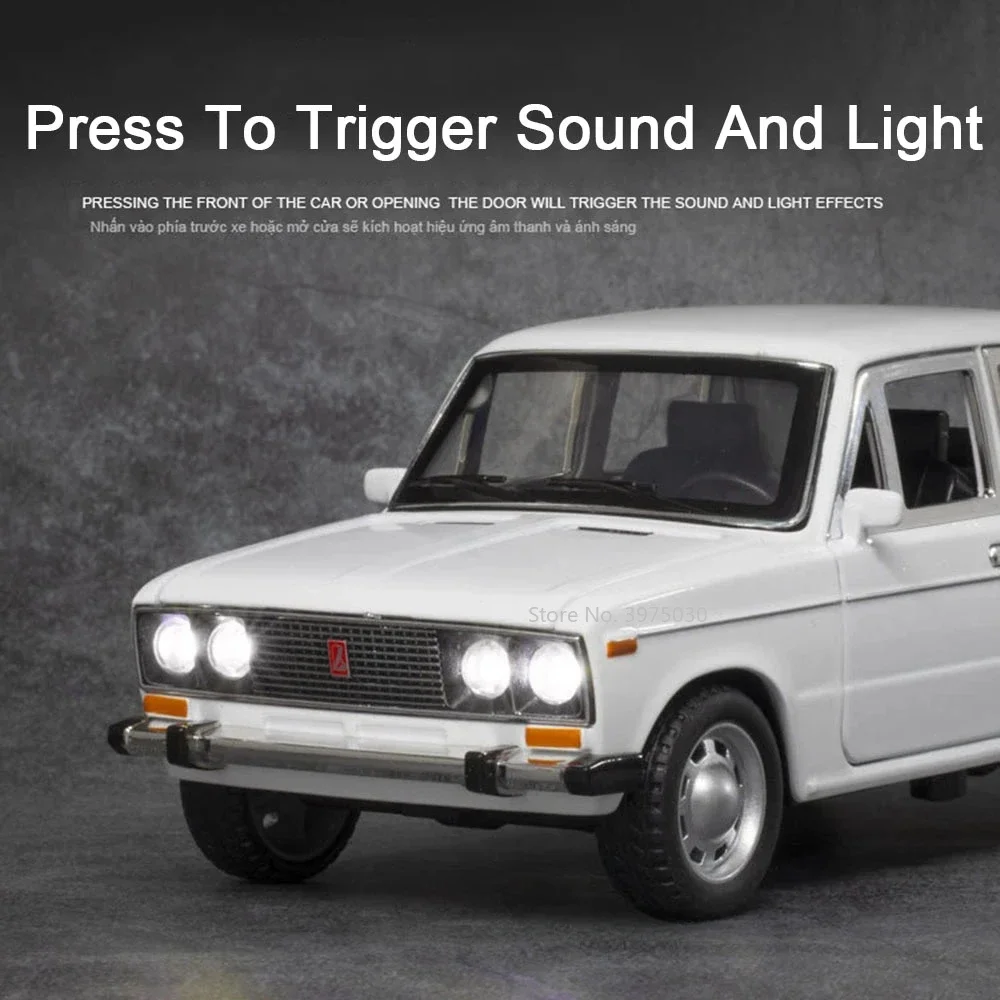 Масштаб 1:24 LADA 2106 модели автомобилей из сплава литая под давлением игрушка